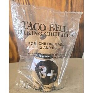Taco Bell Talking Chihuahua Plush Dog Vintage New Working "How Cool Is This!"